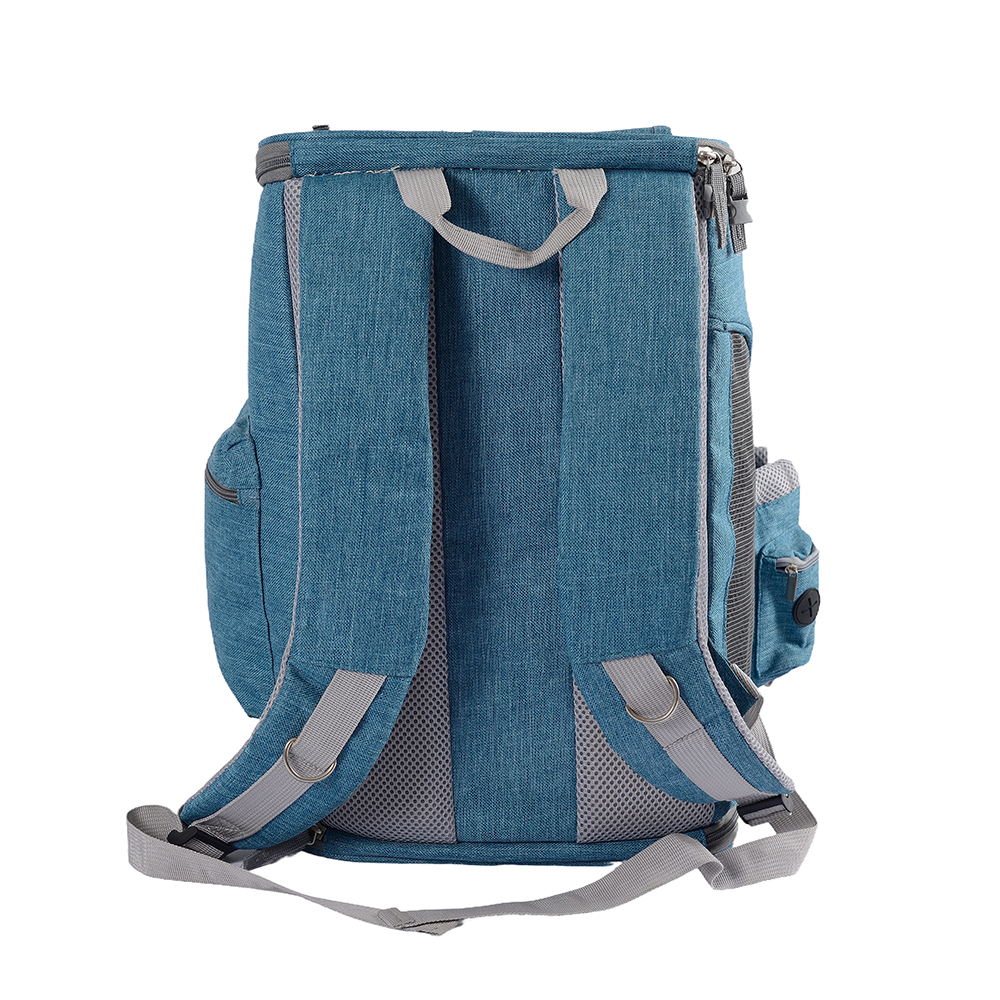 Malakas na suporta sa maliit na pet carrier backpack breathable malaking kapasidad case para sa mga pusa at aso