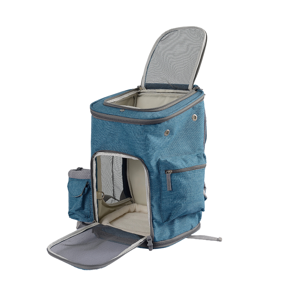 Oxford Pet Carrier Breathable Cat Travel BackpackMaliliit na peg
