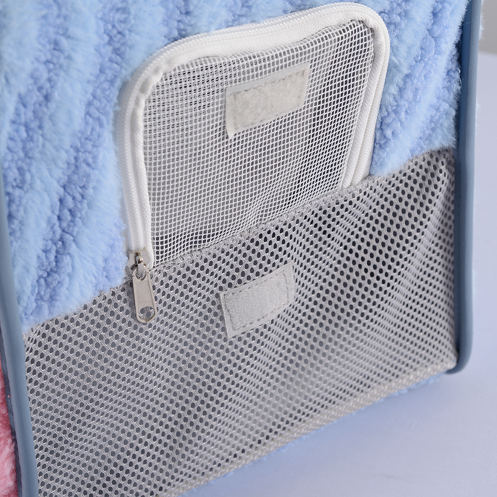 breathable at portable pet carrier bag panlabas na maliit na organizer