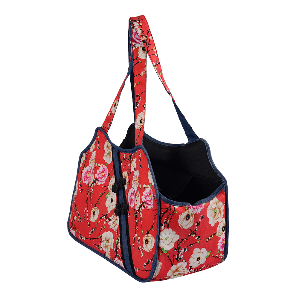 Tradisyunal na Chinese pattern na Pet Carrier Bag