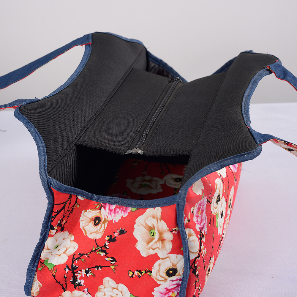 Tradisyunal na Chinese pattern na Pet Carrier Bag