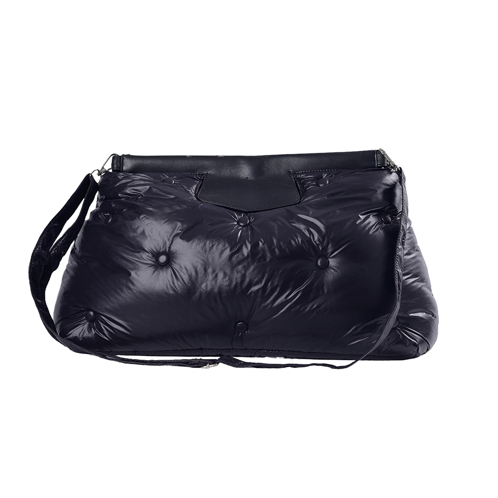 Bagong naka-istilong at tela na puffy cross body na kaswal na bag para sa babae