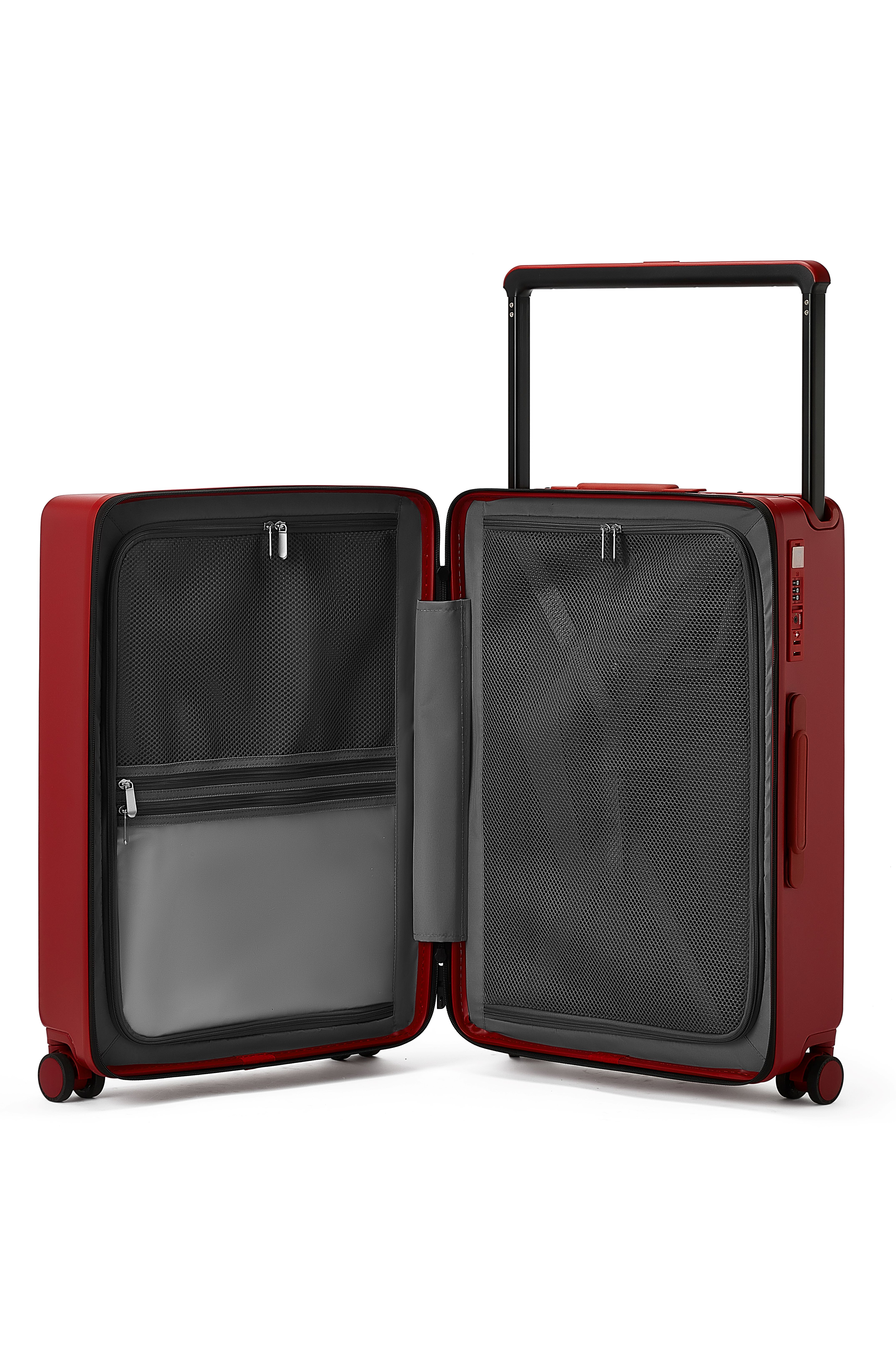 Ang factory custom na PC luggage maleta ay nagtatakda ng hard case na 20-inch carry on boarding case