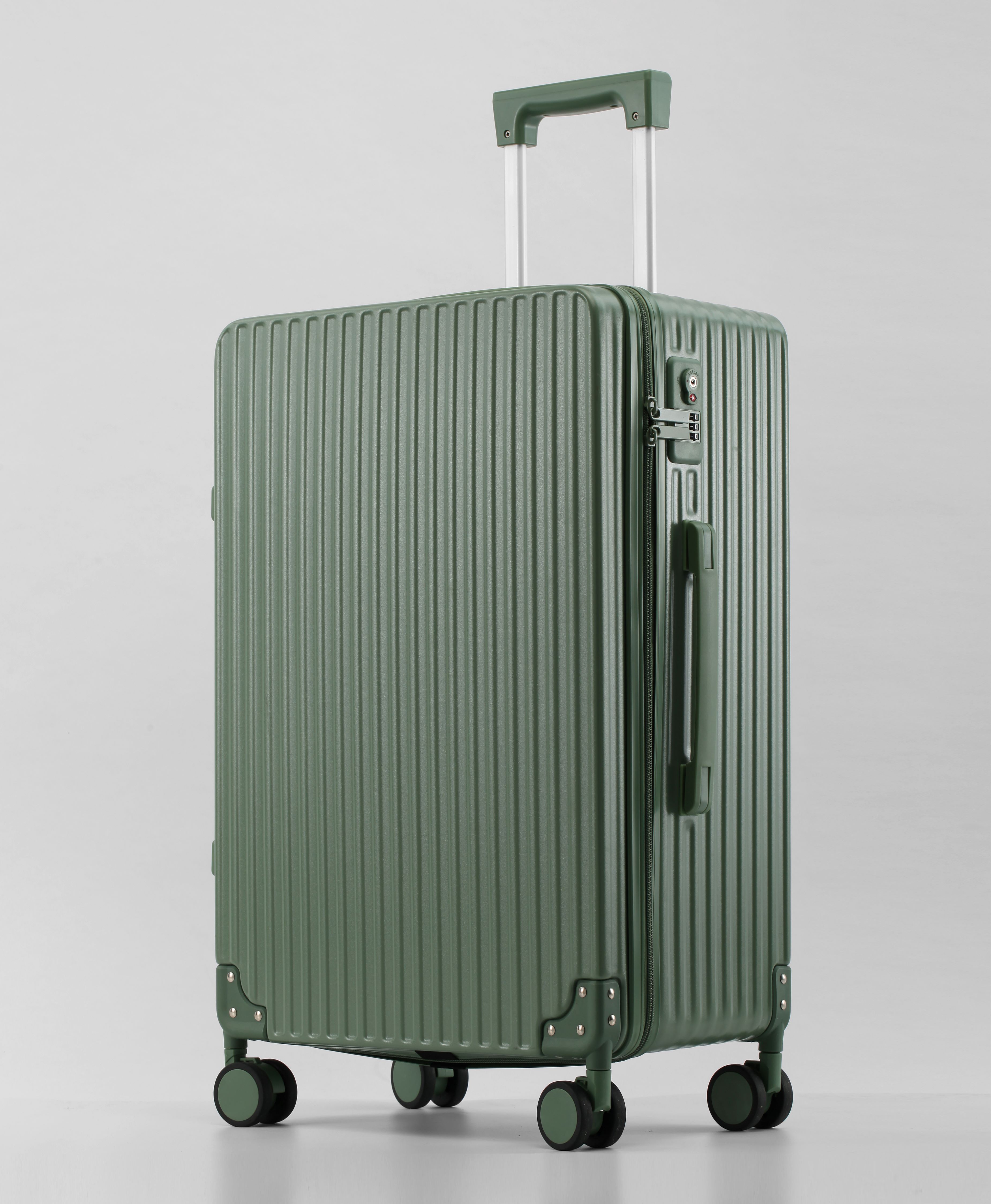 3 pcs trolley luggage maleta set PP luggage shell factory customized direct sell
