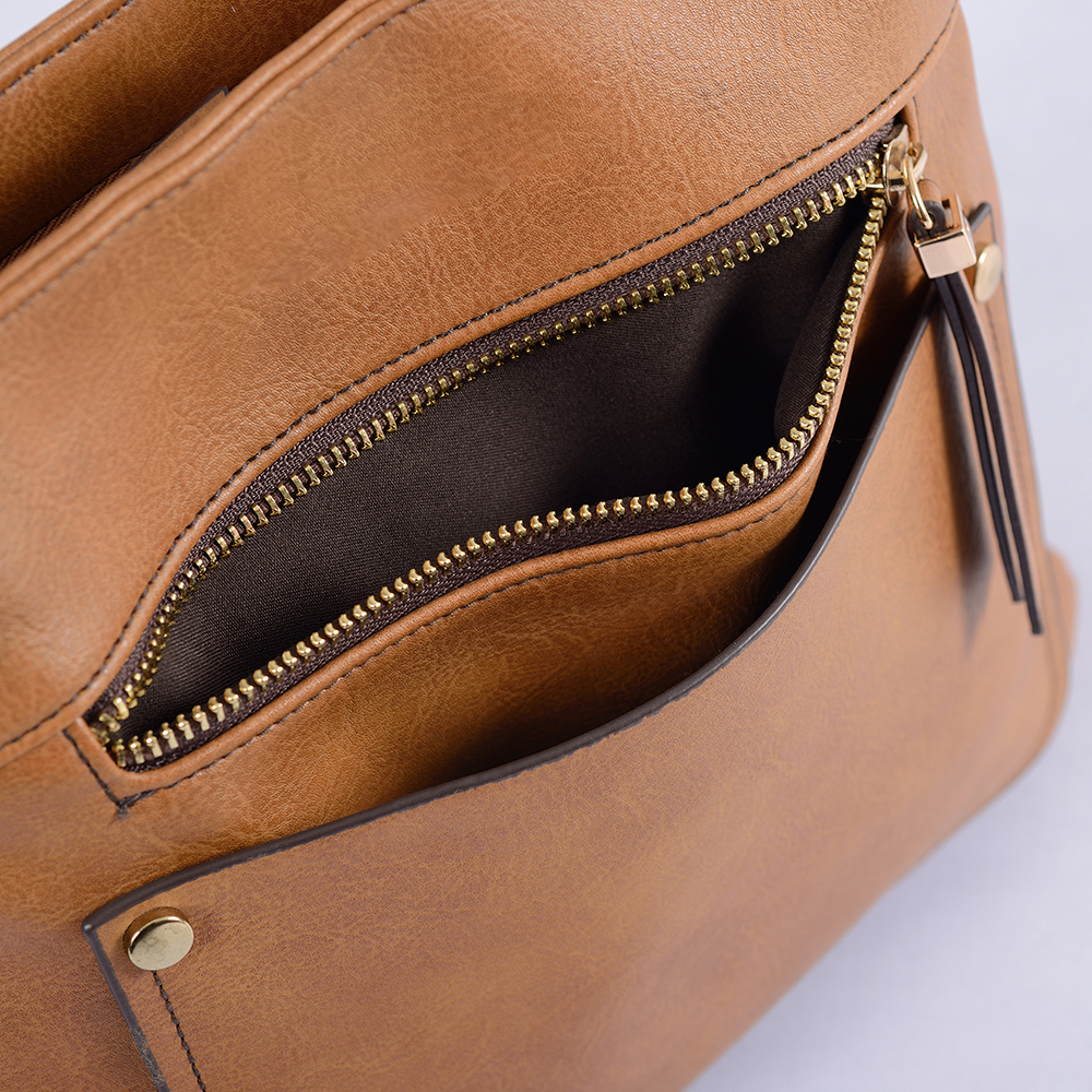 unisex messenger bag na pu leather na may mataas na kalidad na crossbody handbag