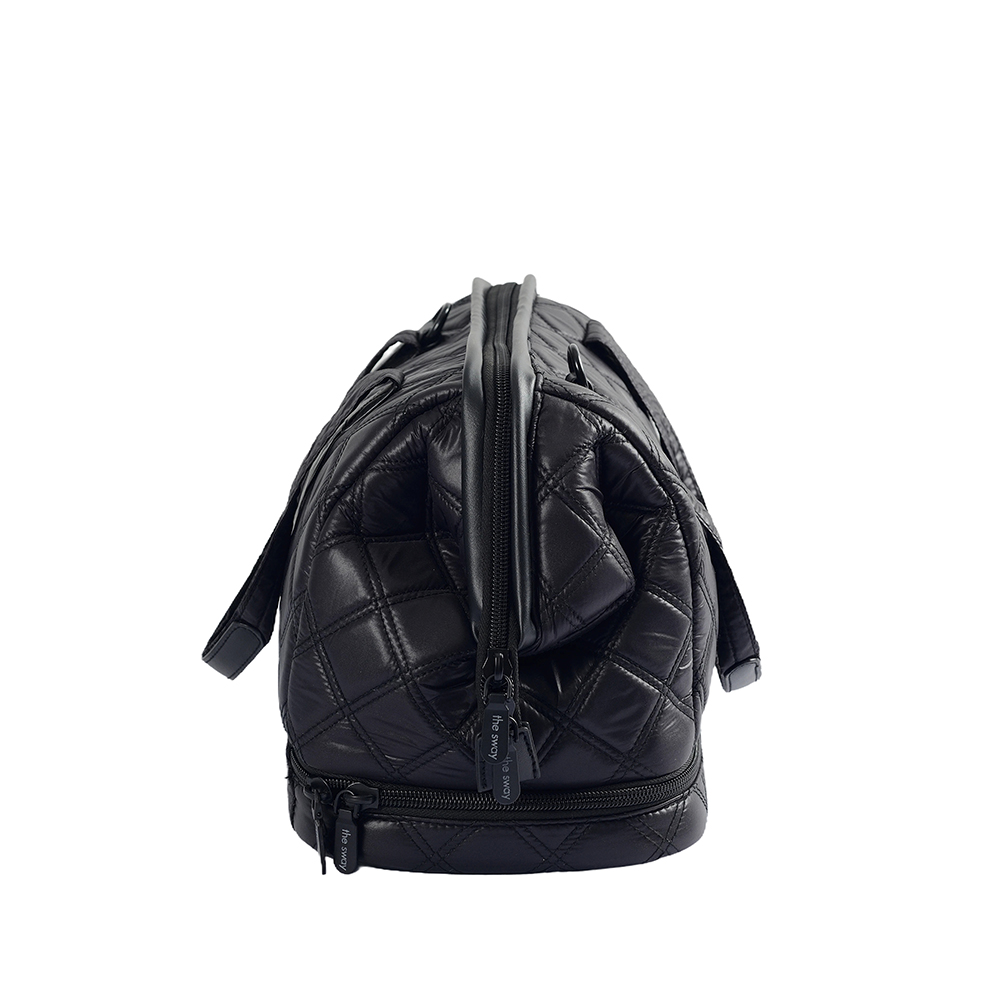 malaking kapasidad puffy duffle weekender bag unisex gym handbag