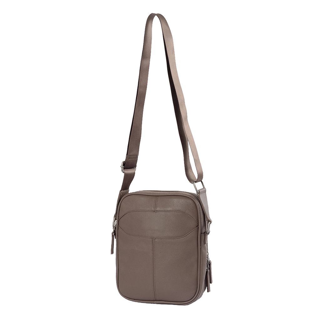 factory custom unisex single shoulder cross body PU leather bag