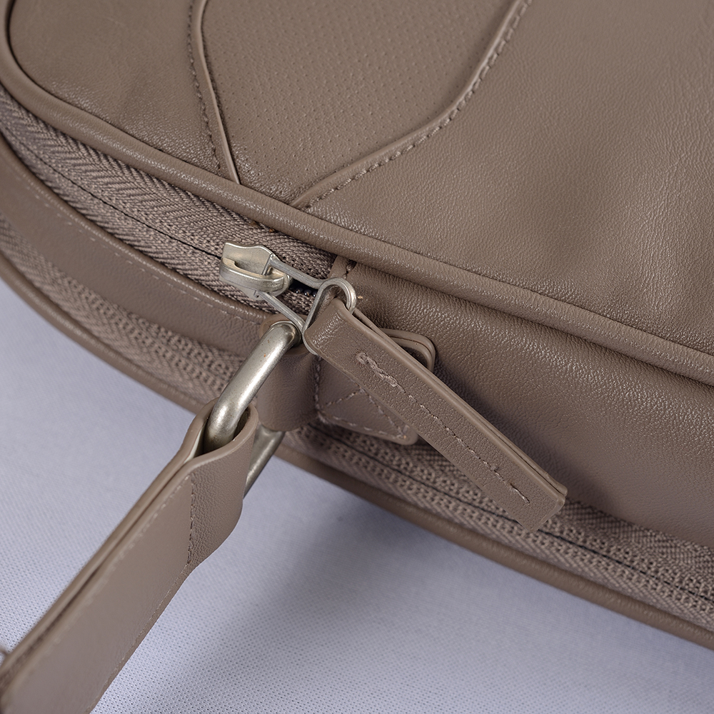 factory custom unisex single shoulder cross body PU leather bag