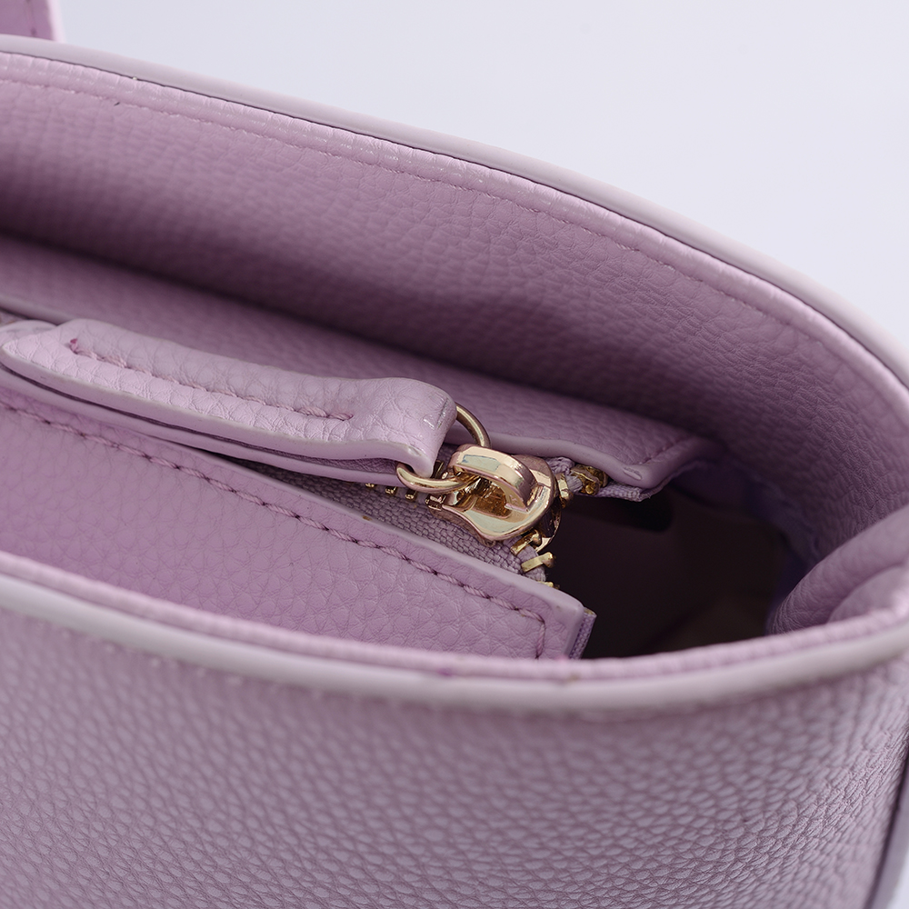 malaking kapasidad tote bag PU leather para sa babae matibay na hanbag