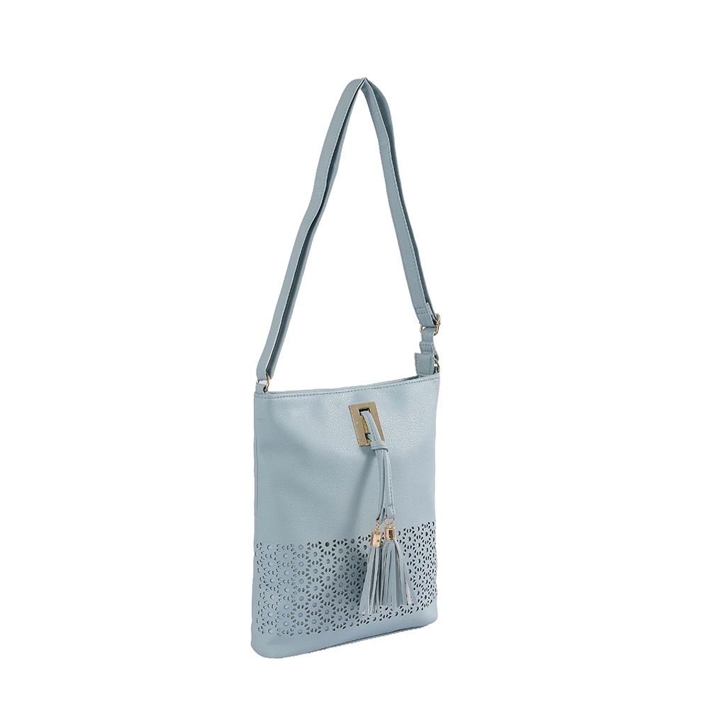Lady sikat na cross body bag light color at light weight square bag