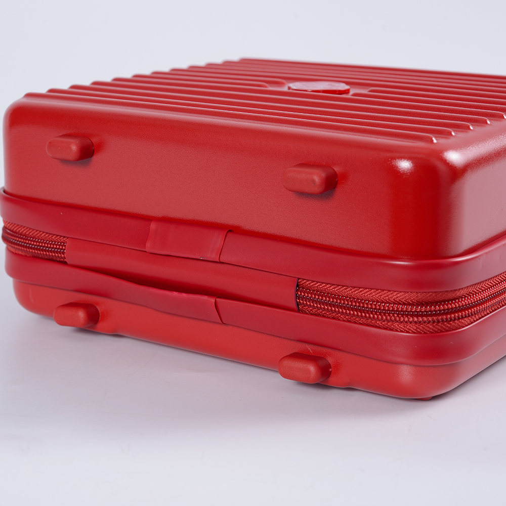 14-inch gift box beauty case mataas na kalidad na custom band luxury logo PC ABS box para sa paglalakbay