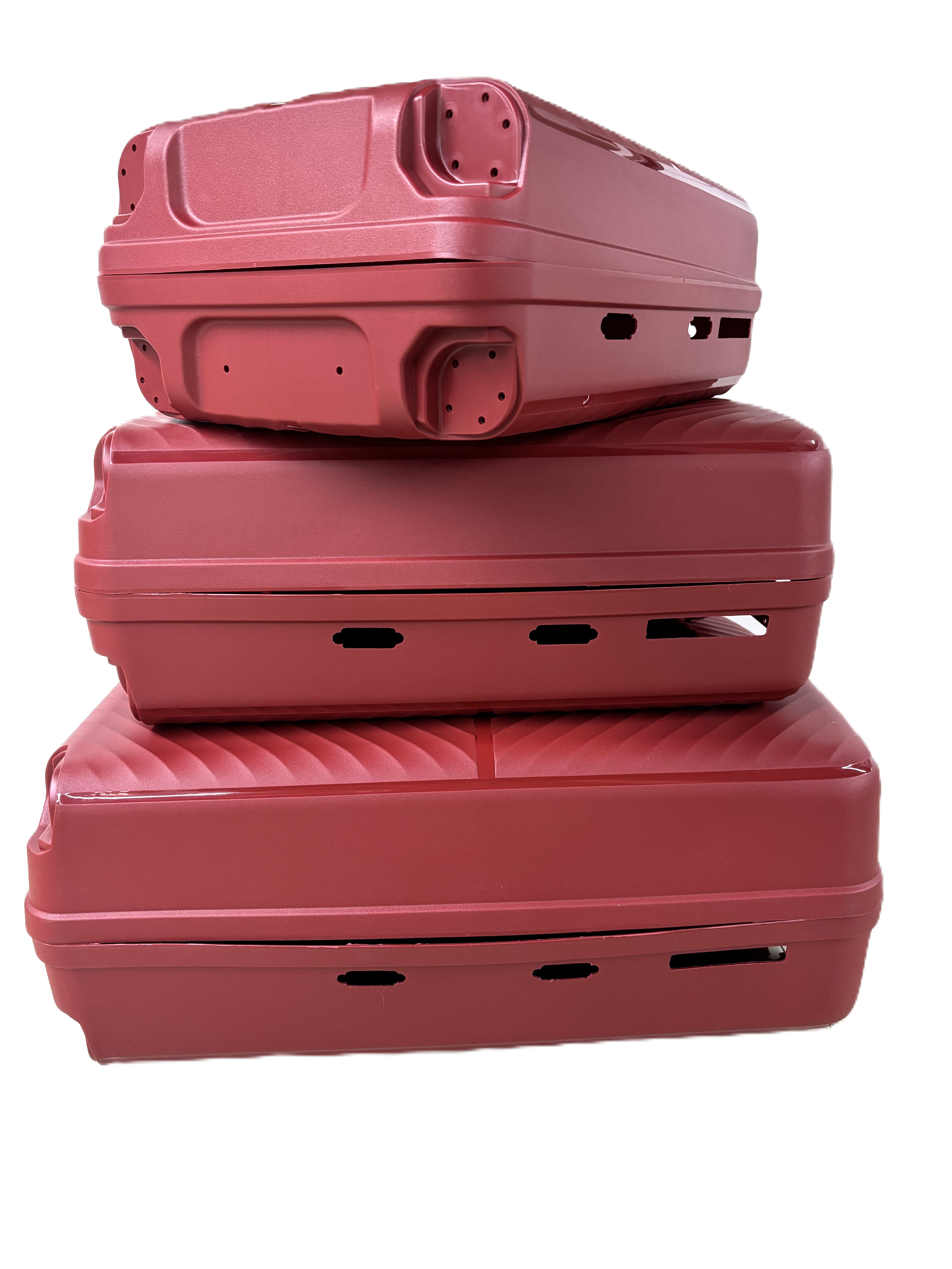 Luggage shell tapos na produkto o SKD suportado factory murang presyo ganap na 12 piraso sa set