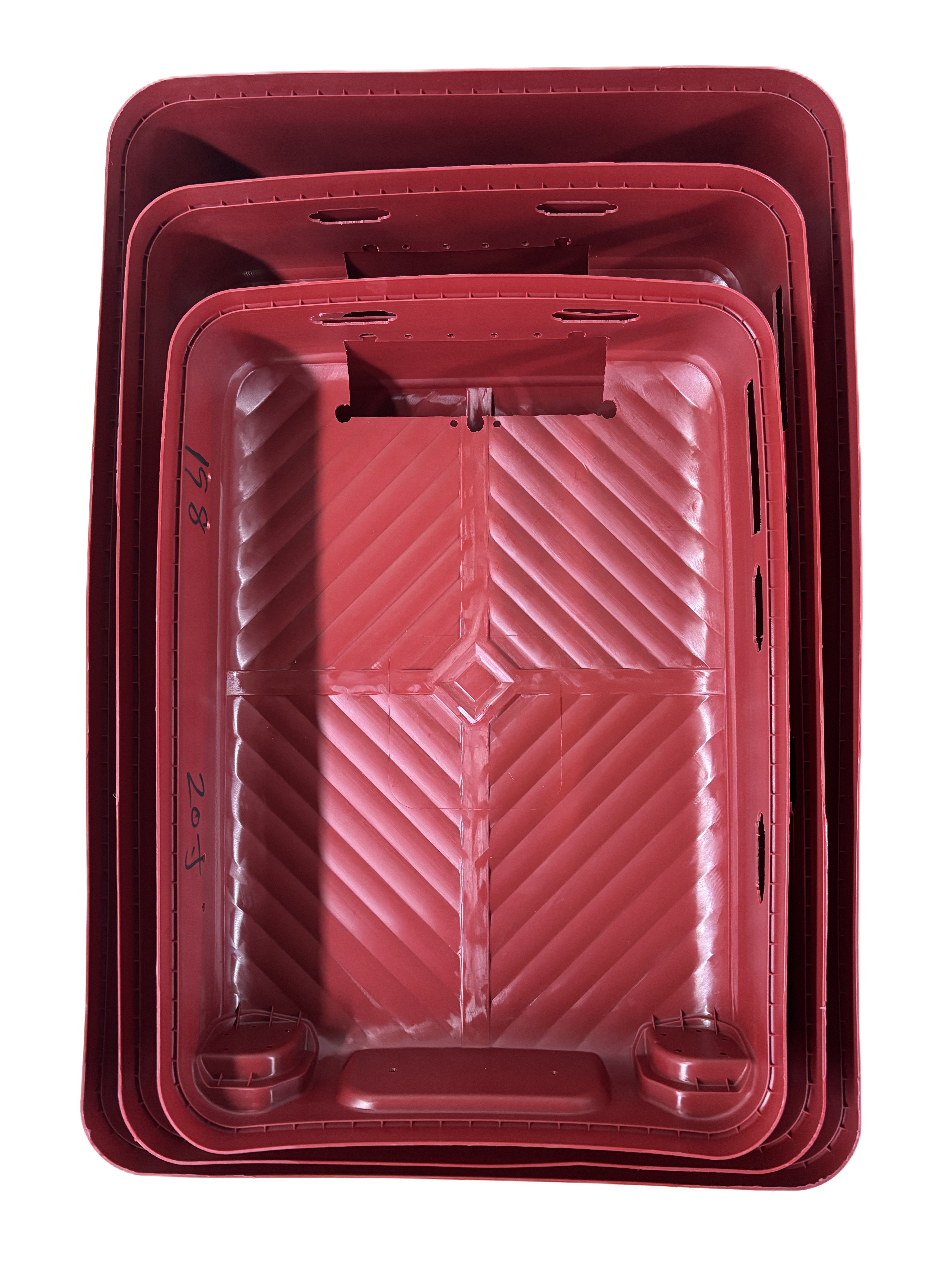 Luggage shell tapos na produkto o SKD suportado factory murang presyo ganap na 12 piraso sa set
