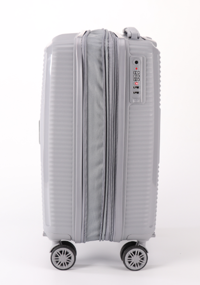 4 pcs PP luggage suitcase sets na 19 inches na may mga nababakas na gulong matibay na hard side maleta