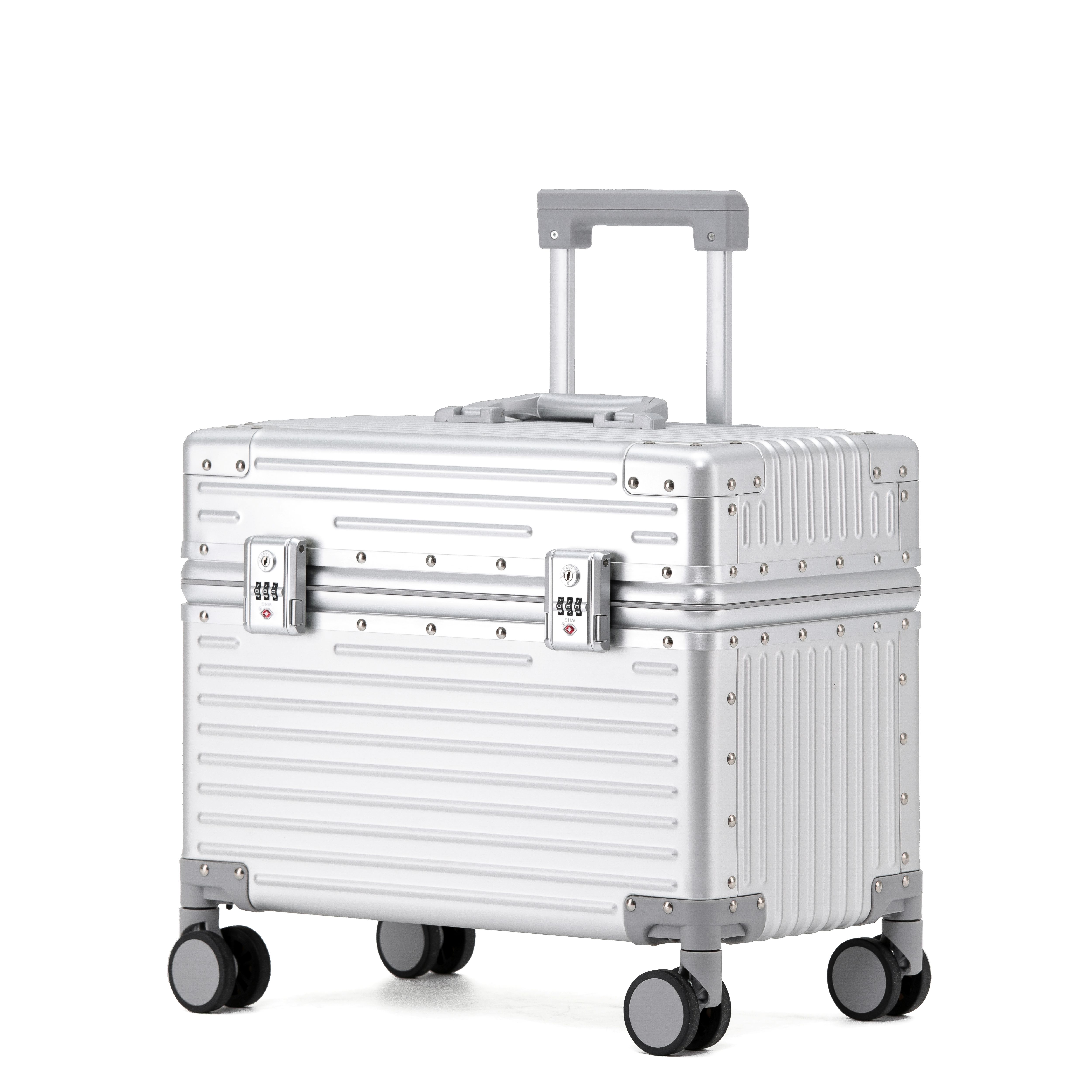 18/20-inch air approval metal mataas na kalidad na luggage maleta factory customized