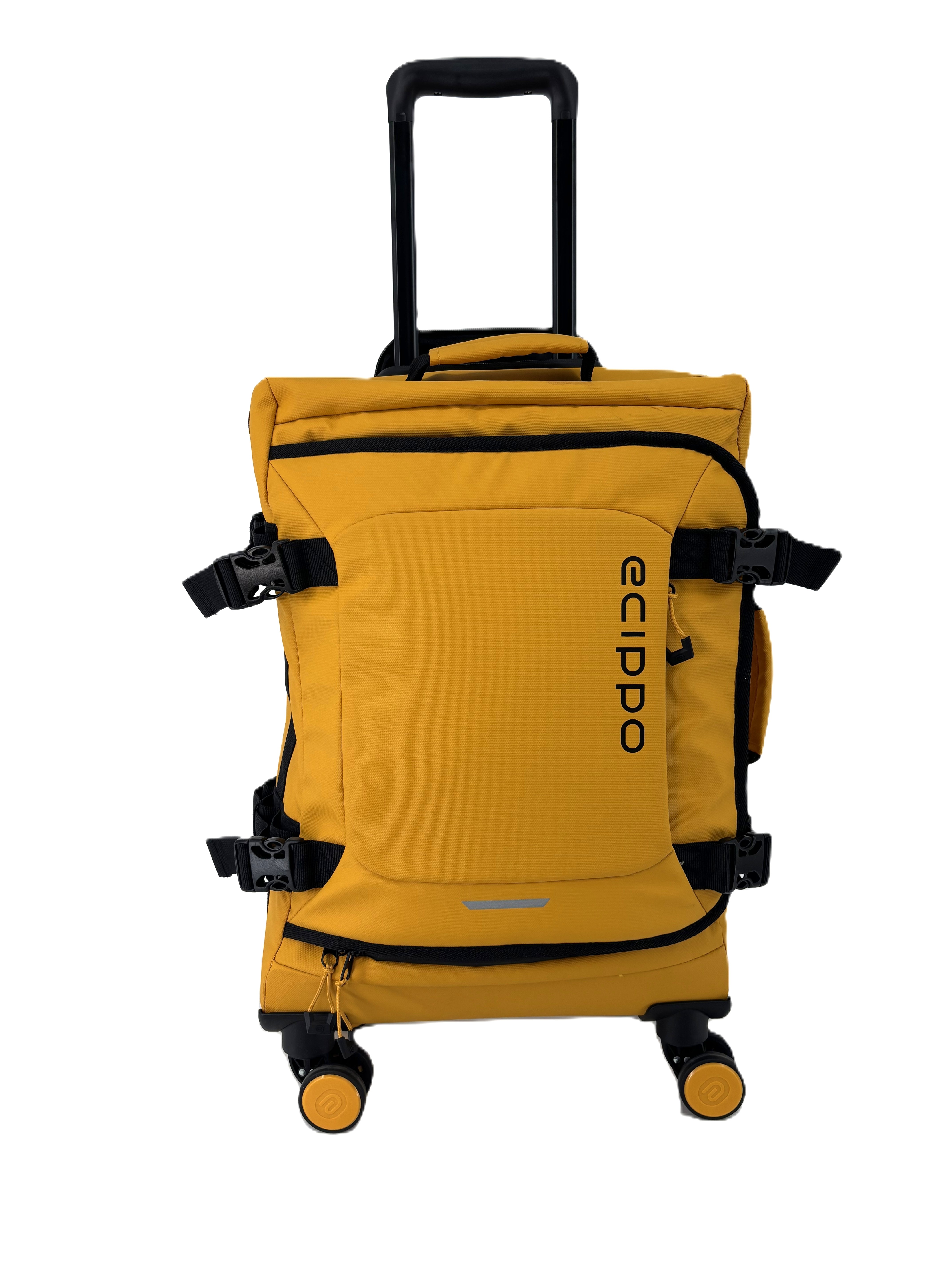 18-inch Soft side trolley travelling luggage maleta oxford spinner wheels silk screen logo